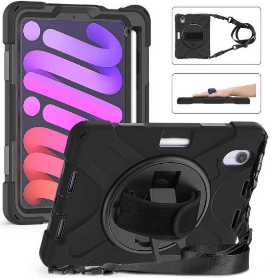 iPad Uyumlu Mini 2021 (6.Nesil) Tuhatu Defender Tablet Silikon