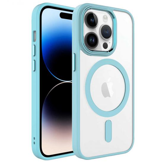 iPhone Uyumlu 14 Pro Kılıf Wireless Şarj Özellikli Tuhatu Texas M-safe Silikon Kapak