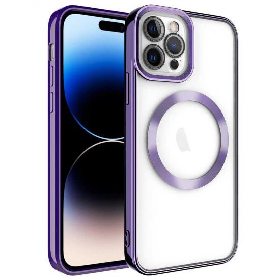 iPhone Uyumlu 14 Pro Kılıf M-safe Wireless Şarj Özellikli Tuhatu Bodrum Silikon