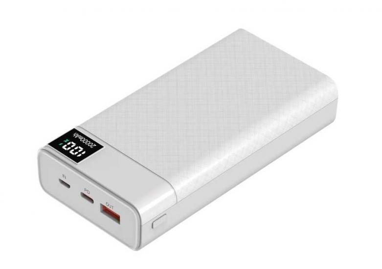 Tuhatu B-12 QC 3.0 Hızlı Şarj Özellikli 22.5W Led Göstergeli Taşınabilir Powerbank 20000 mAh