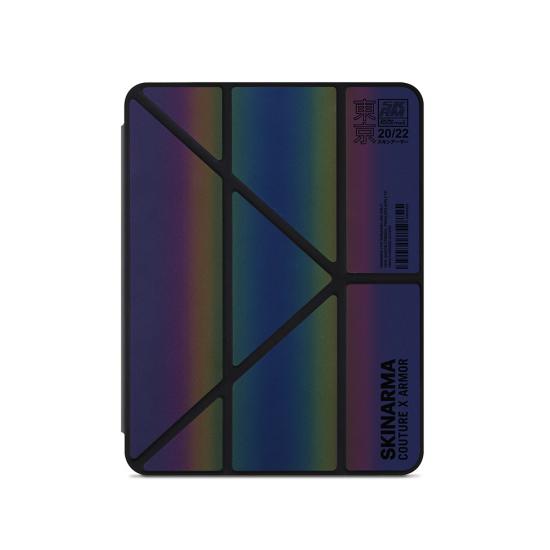 iPad Uyumlu Pro 11 2021 (3.Nesil) Kılıf SkinArma Holografik Tasarımlı Arkası Şeffaf Çıkarılabilir Magnetik Kira Kobai Kılıf