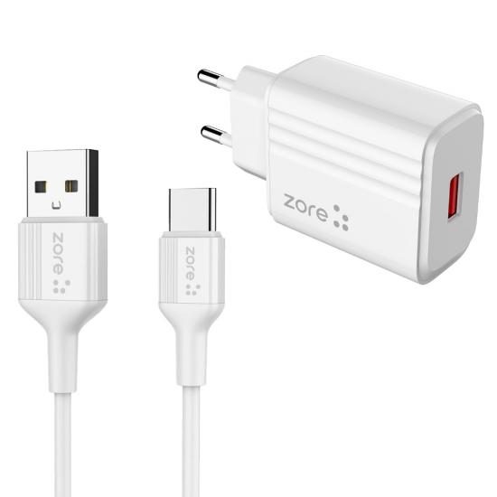 Tuhatu Play Serisi PL1 Type-C 2in1 Seyahat Şarj Aleti 12W