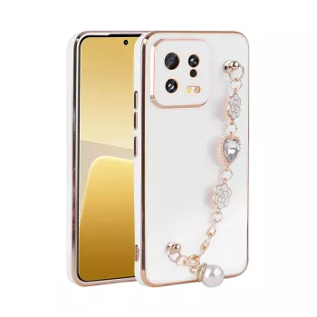 Xiaomi Uyumlu Mi 13 Kılıf El Tutamaçlı Kamera Korumalı Tuhatu Taka Silikon Kapak