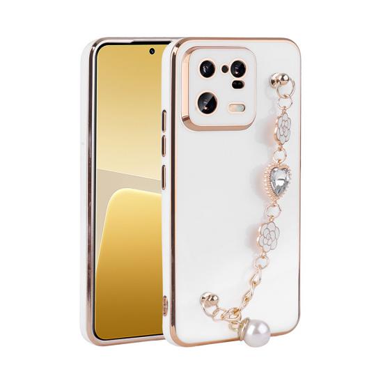 Xiaomi Uyumlu Mi 13 Pro Kılıf El Tutamaçlı Kamera Korumalı Tuhatu Taka Silikon Kapak