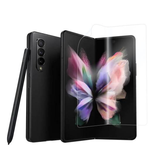 Galaxy Uyumlu Z Fold 3 Tuhatu Hizalama Aparatlı S-Fit Body Ekran Koruyucu