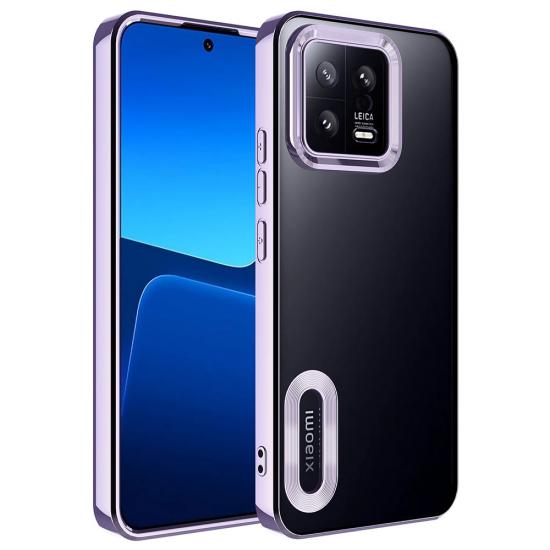 Xiaomi Uyumlu Mi 13 Kılıf Kamera Korumalı Logo Gösteren Tuhatu Omega Kapak