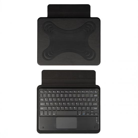 Tuhatu Border Keyboard 8’’ inç Universal Bluetooh Bağlantılı Standlı Klavyeli Tablet Kılıfı