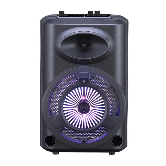 Tuhatu GD-903 Dijital LED Göstergeli FM Radyolu Mikrofonlu RGB TWS 8 inç Stereo Bass Kablosuz Karaoke Hoparlör