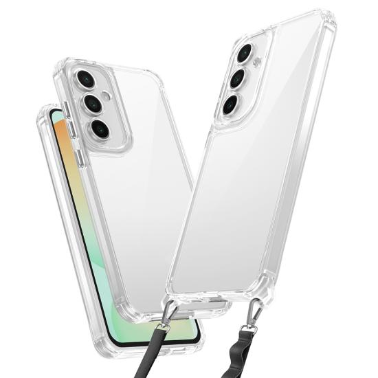 Galaxy Uyumlu A26 Kılıf Airbagli Takılabilir Askı Aparatlı Tuhatu Snap Silikon Kapak