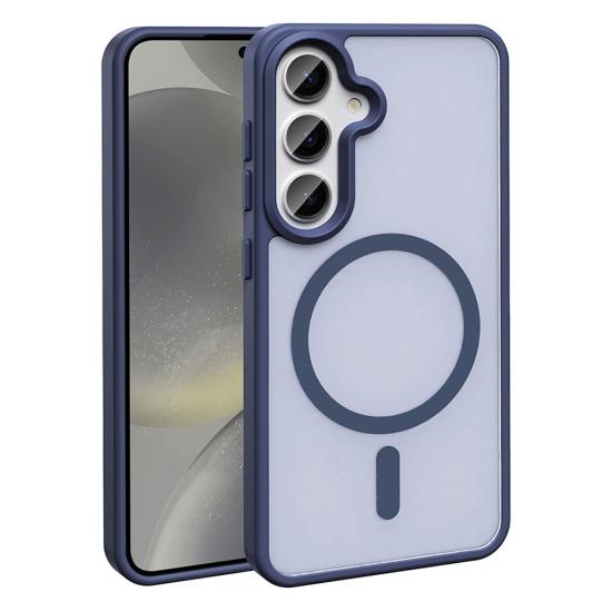 Galaxy Uyumlu S25 Plus Kılıf M-safe Şarj Özellikli Mat Arka Yüzey Tuhatu Sio Kapak