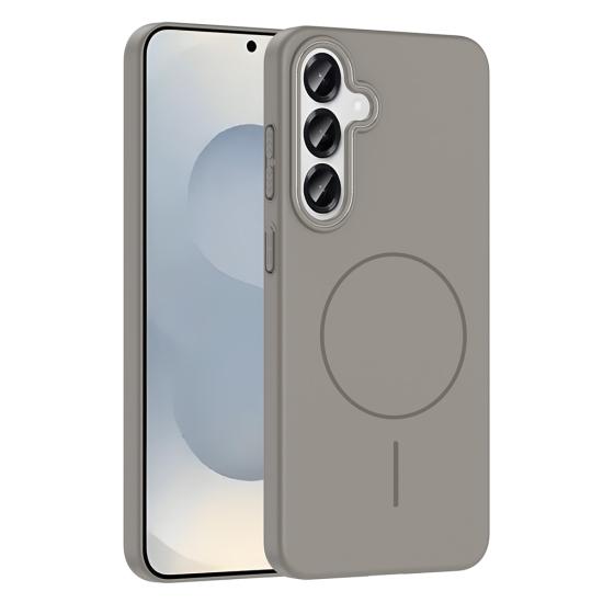 Galaxy Uyumlu S25 Plus Kılıf M-safe Şarj Özellikli Tuhatu Ruby Sert Kapak