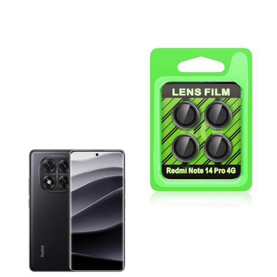Xiaomi Uyumlu Redmi Note 14 Pro 4G Tuhatu CL-07 Kamera Lens Koruyucu