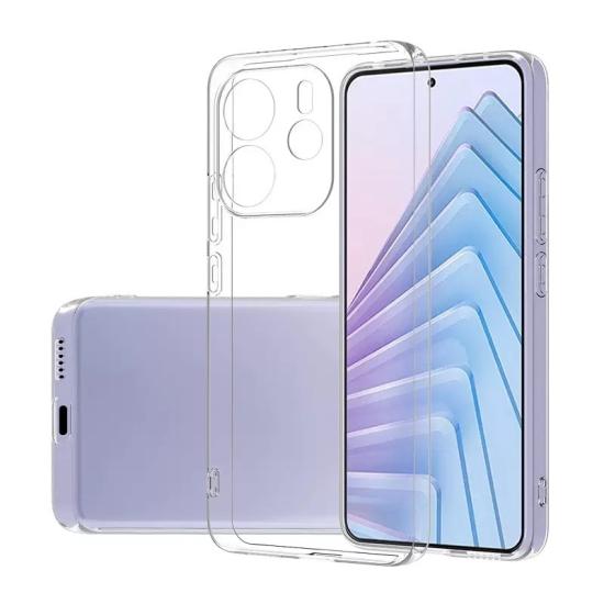 Xiaomi Uyumlu Redmi Note 14 5G Kılıf Tuhatu Süper Silikon Kapak