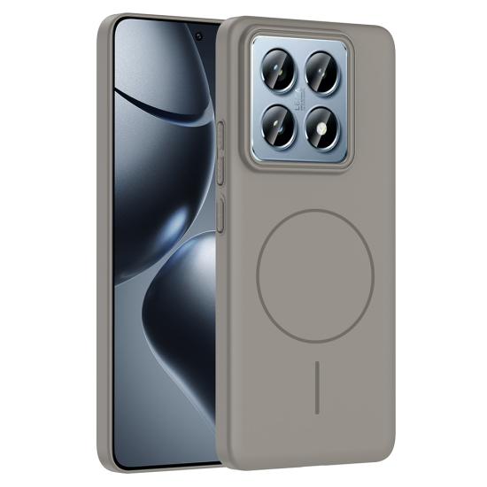 Xiaomi Uyumlu 14T Pro Kılıf M-safe Şarj Özellikli Tuhatu Ruby Sert Kapak