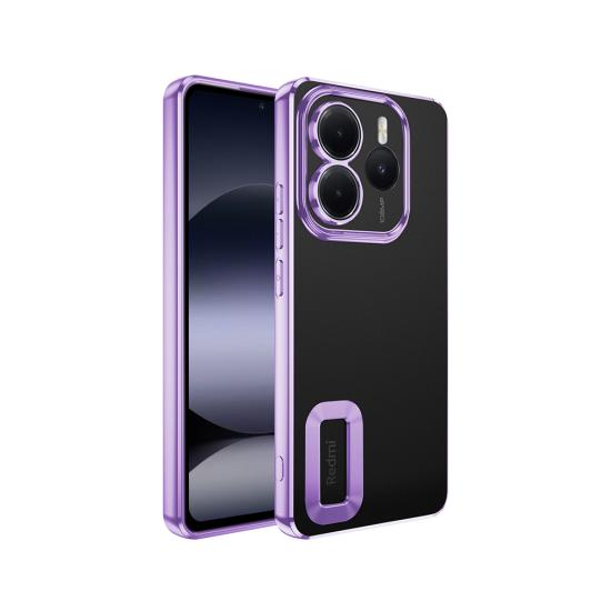 Xiaomi Uyumlu Redmi Note 14 5G Kılıf Kamera Korumalı Logo Gösteren Tuhatu Omega Kapak
