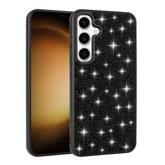 Galaxy Uyumlu S25 Plus Kılıf Parlak Taşlı Tasarım Tuhatu Pırlanta Kapak